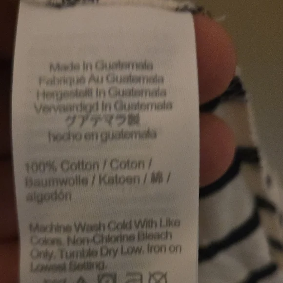 J. Crew Navy and Cream Striped Turtleneck - Picture 6 of 6